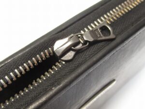 bill wall leather(ビルウォールレザー) 長財布 ファスナー修理 スライダー交換 持ち手が取れた 修理後4